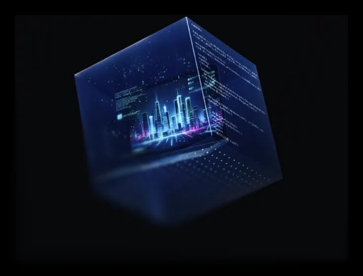 Cloud deployment visualization representing one-click publishing of Unreal Engine applications from development to live production using the Automation Toolkit.