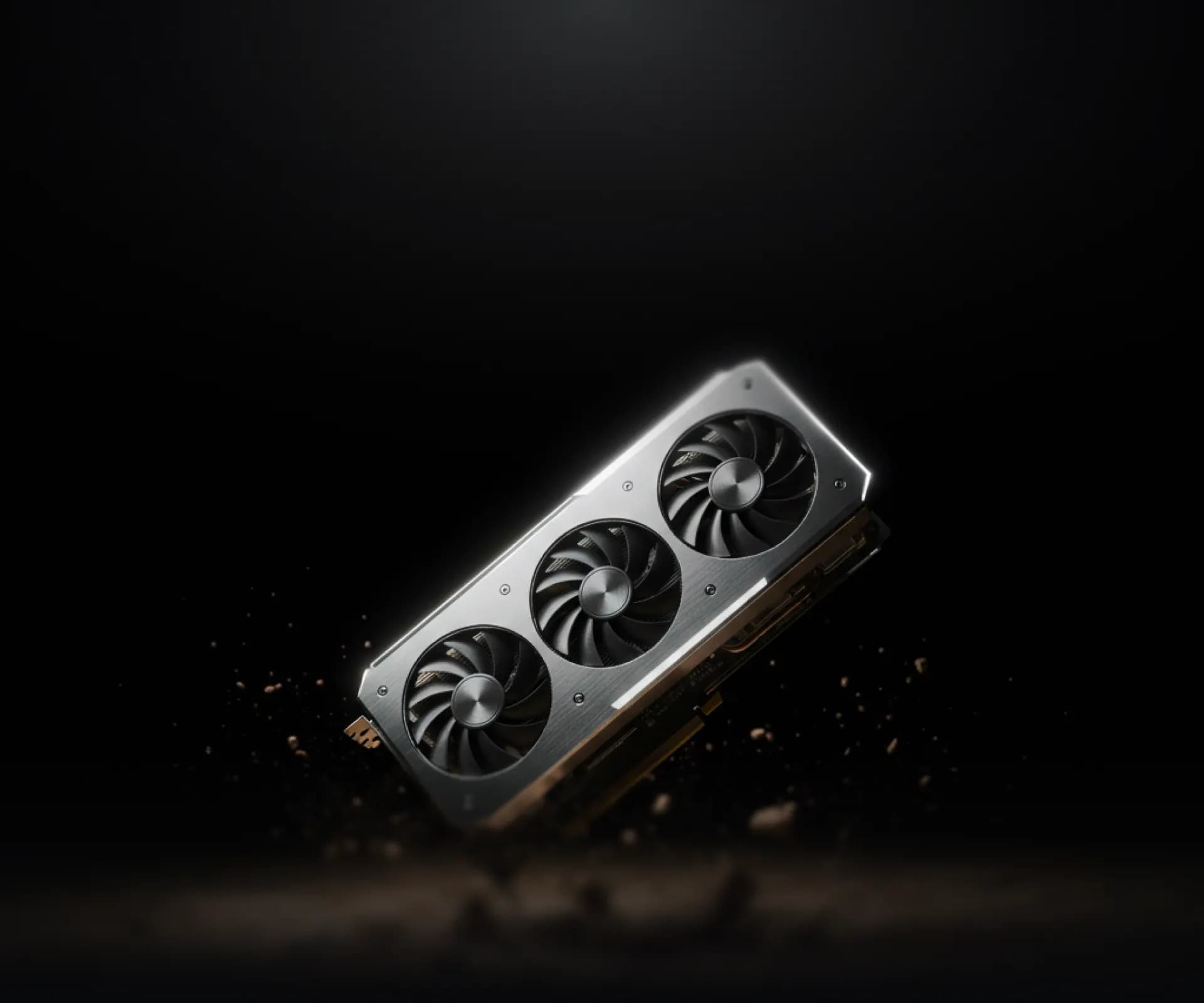 Graphics card representing automated Unreal Engine deployment infrastructure for DevOps teams managing pixel streaming applications