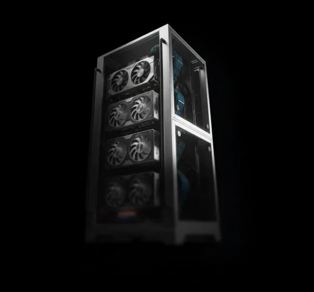 Server infrastructure representing plug-and-play integration with existing DevOps pipelines for automated Unreal Engine deployment and streaming