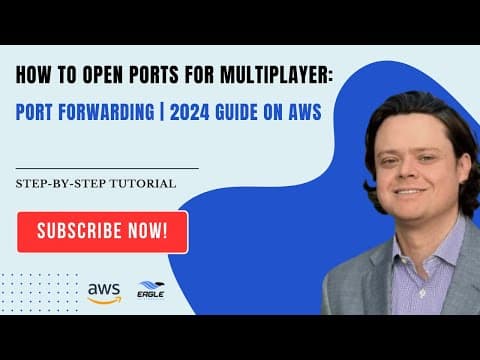 How To Open Ports For Multiplayer: Port Forwarding | 2024 Guide on AWS