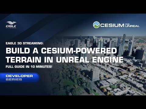 Build a Cesium Powered Terrain in Unreal Engine – Full Guide in 10 Minutes!