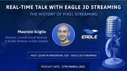 Pixel Streaming real-time talk with Maurizio Sciglio