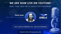 Pixel Streaming real-time talk with Paula Jones